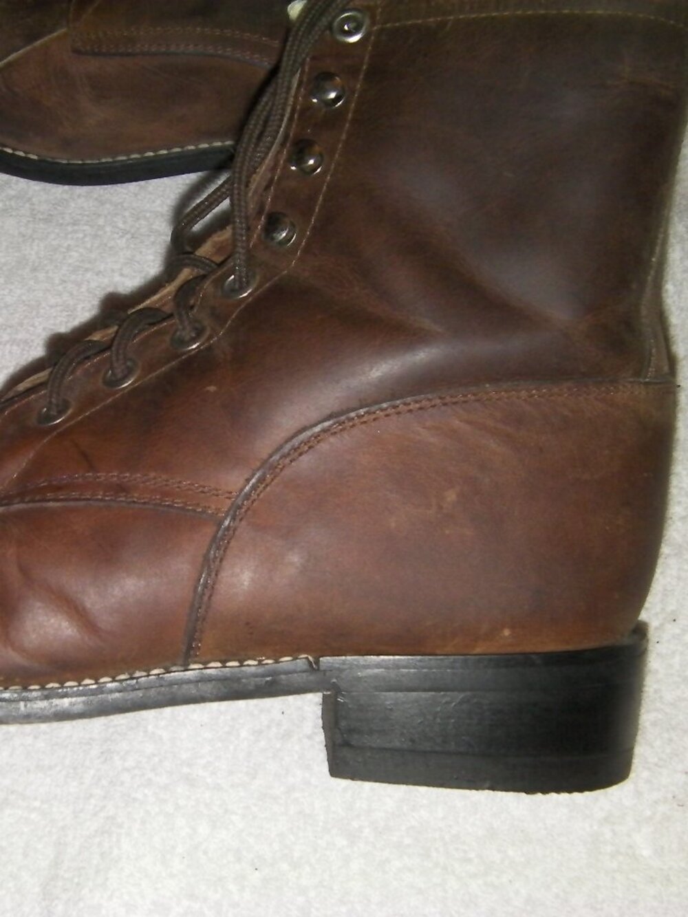 JUSTIN Kidie Unisex Boots sz 3.5D - Picture 7 of 10